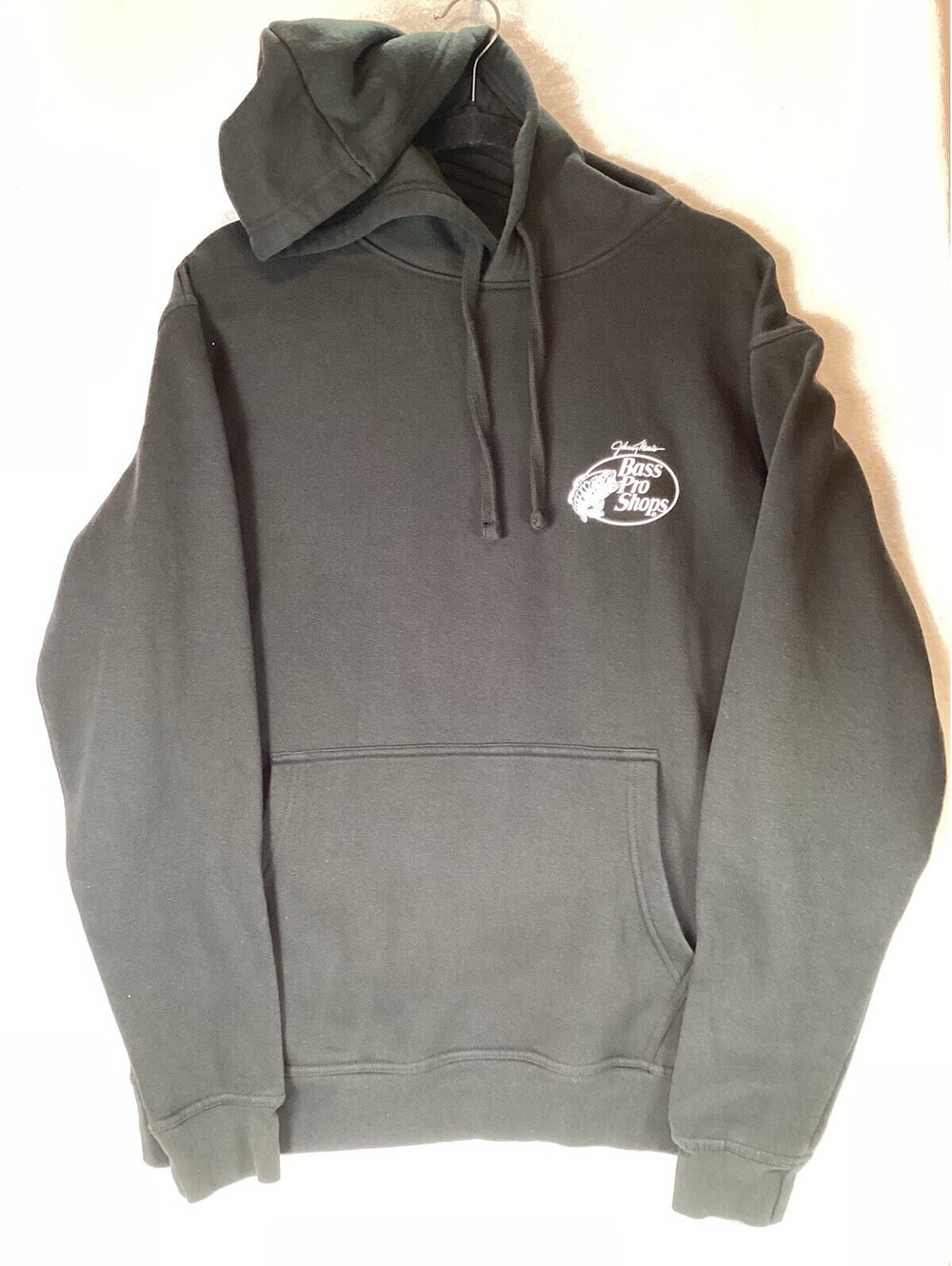 Bass Pro Shops Fishing Cowboy Pullover Long Sleeve Hoodie For Men Sz M